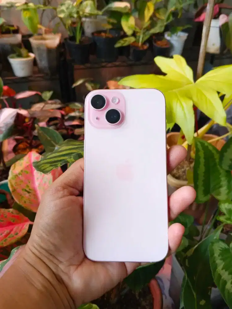 WTS iPhone 15 iBox garansi on fullset BH 100%