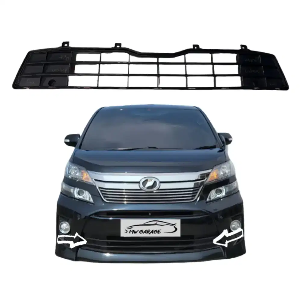 Grill bawah Vellfire ZG 2012-2015 Original