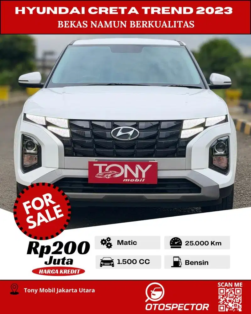 Hyundai Creta Trend 2023 Putih