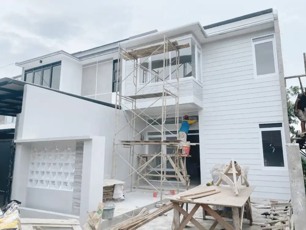 di jual rumah minimalis baru dengan desain kekinian