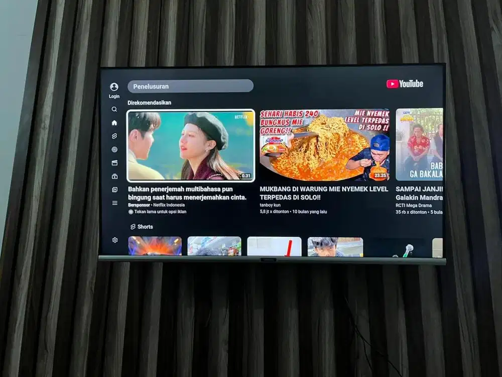 Jual smart tv coocaa 40in