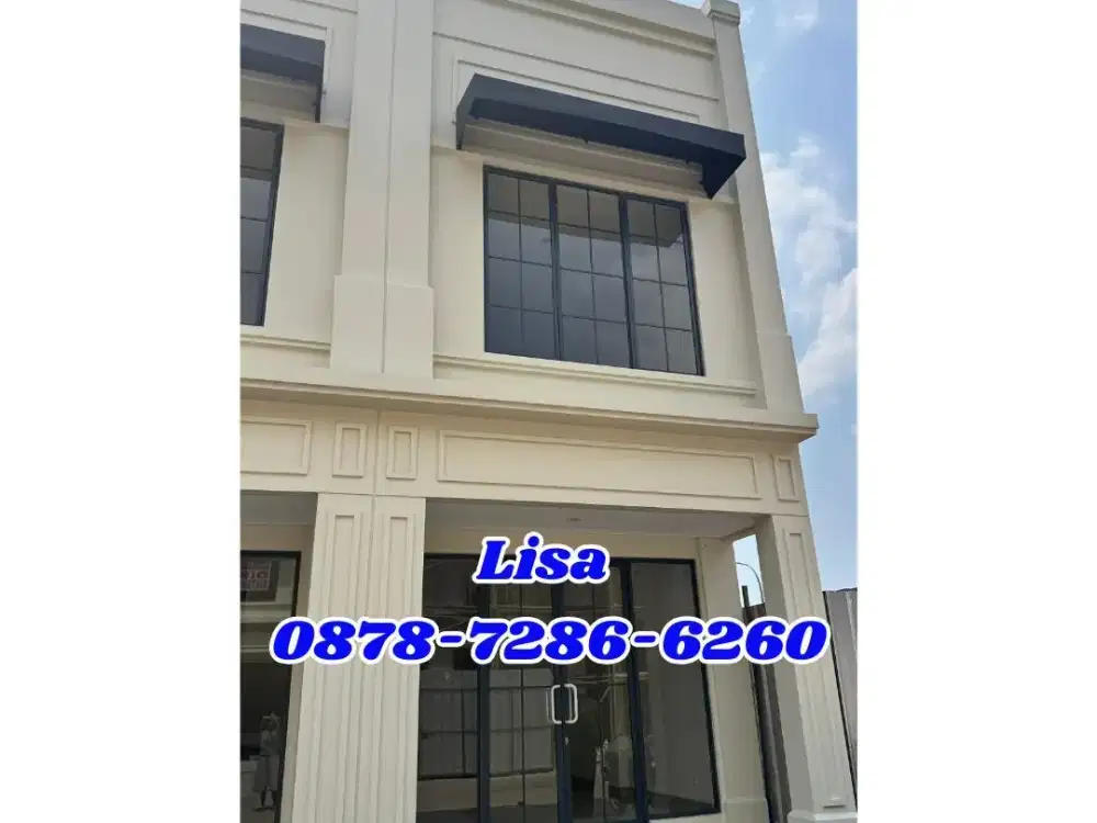 Ruko Madison Grande 2 Lantai Siap Pakai | 4,5x10 | 85JT/Tahun