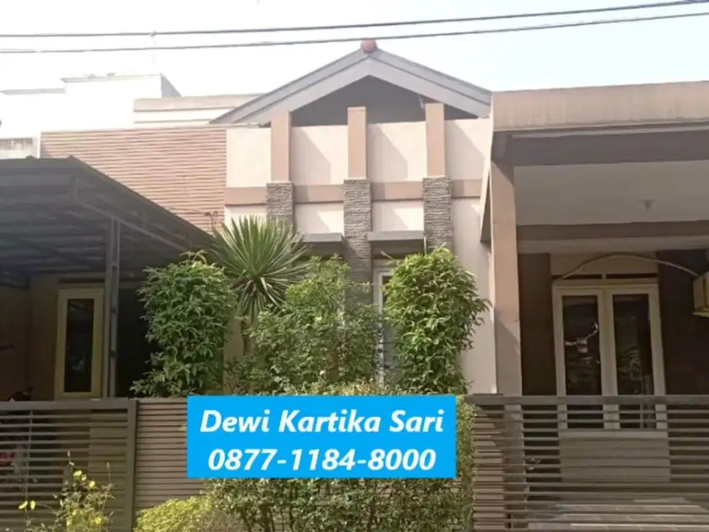 Rumah Fully Furnished 1 Lantai Tanah 180 m2 di Sektor 5 Bintaro AF-17459