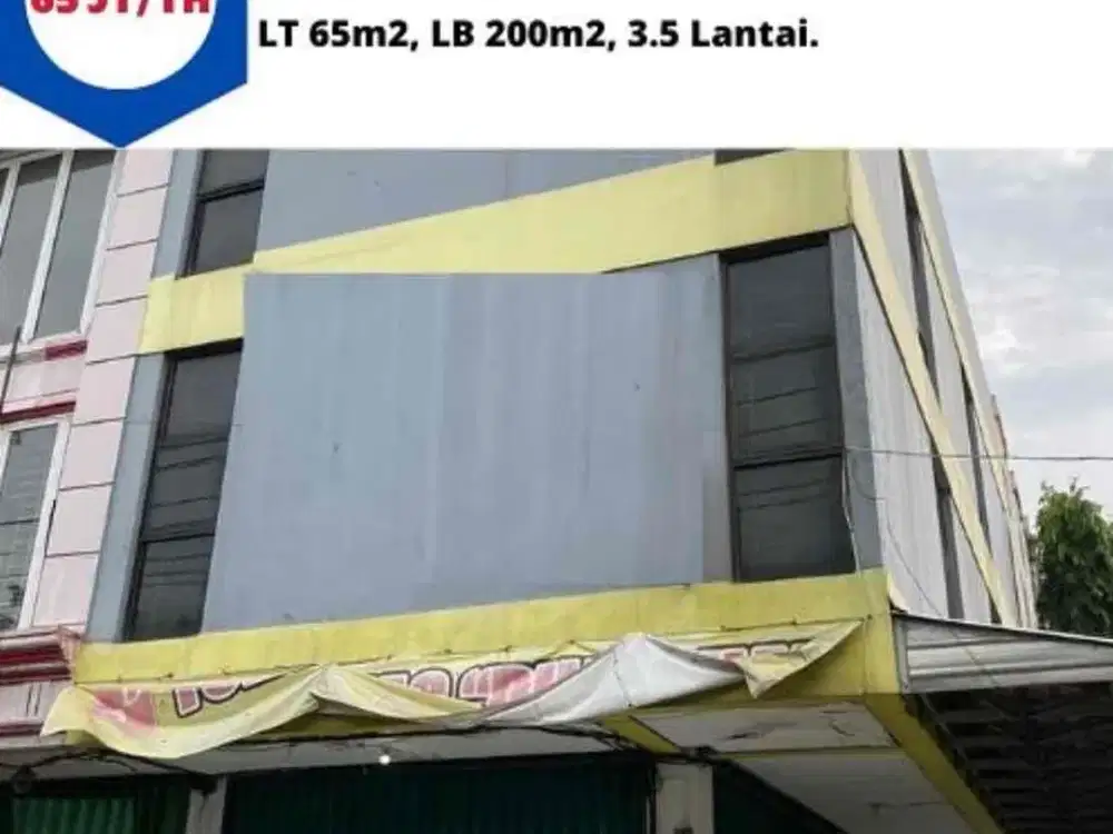 Jual/Sewa Ruko di Majapahit Lokasi Sangat Strategis Depan Get Tol Gayamsari