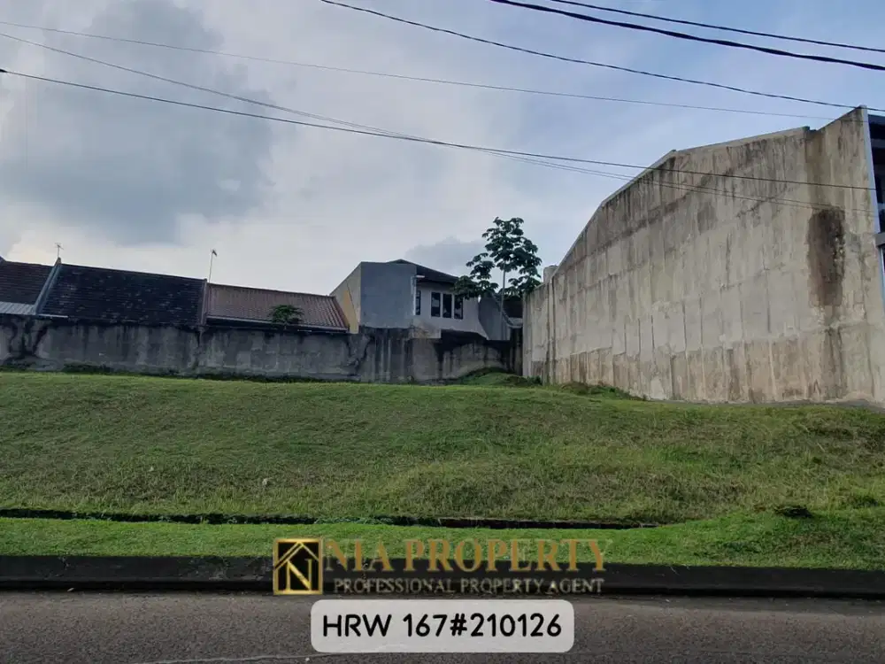 KAVLING TANAH MENGHADAP DANAU DI BOULEVARD BUKIT GOLF RIVERSIDE CIBUBUR