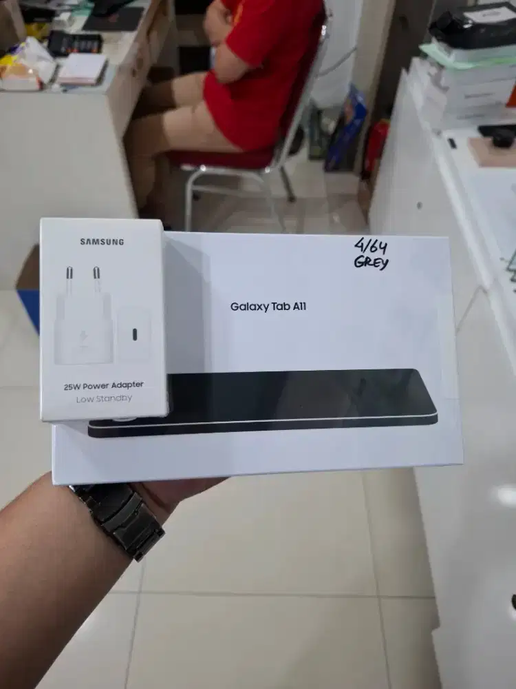 NEW SAMSUNG TAB A11 KARTU 4/64GB ORI GARANSI RESMI