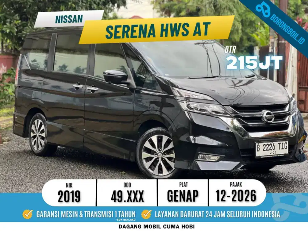 [TERMURAH] Nissan Serena Facelift 2.0 HWS AT 2019