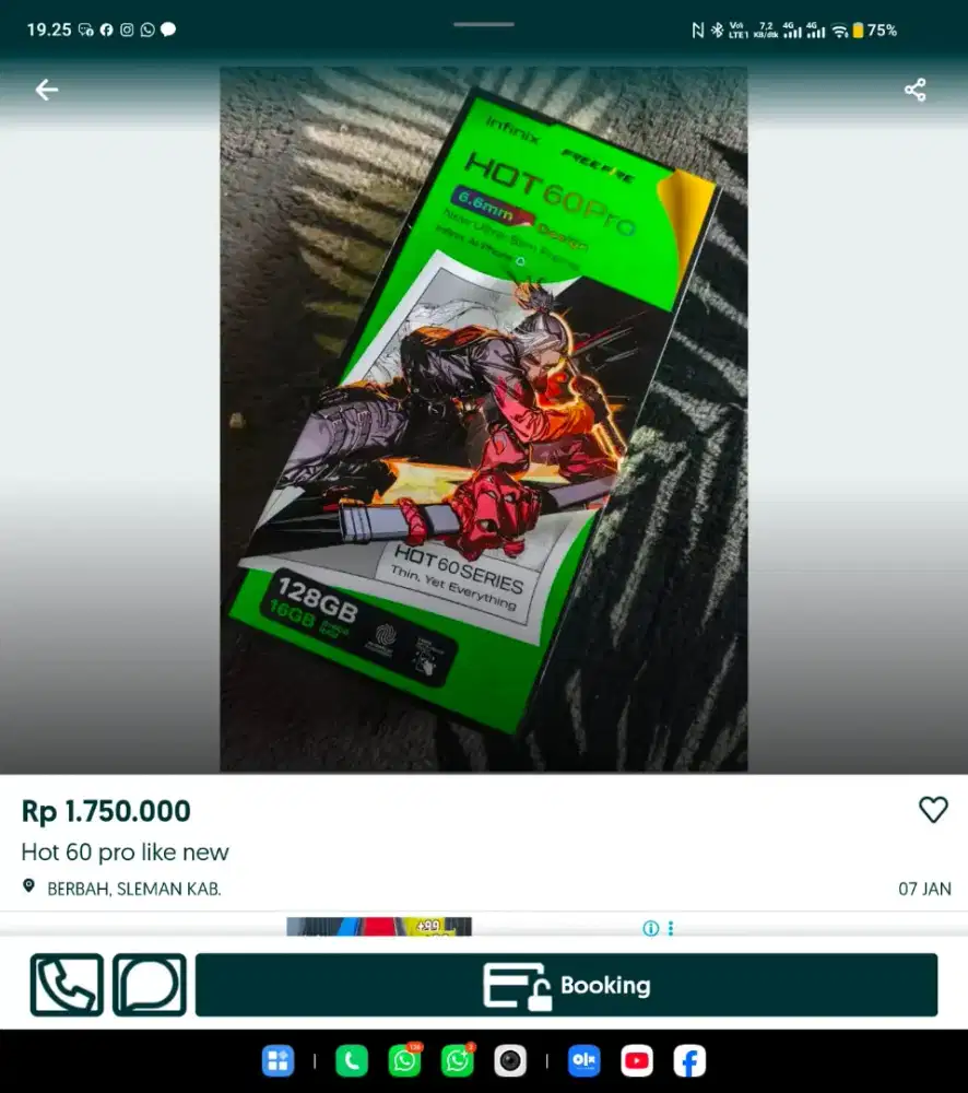 Infinix hot 60 pro like new