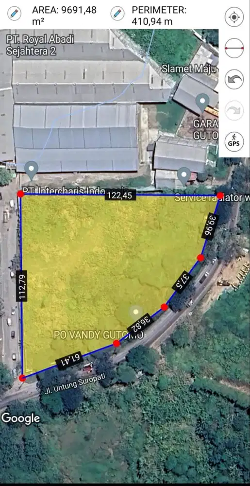 Tanah Gudang Kawasan Industri Candi “Gatot Subroto” Kota Semarang