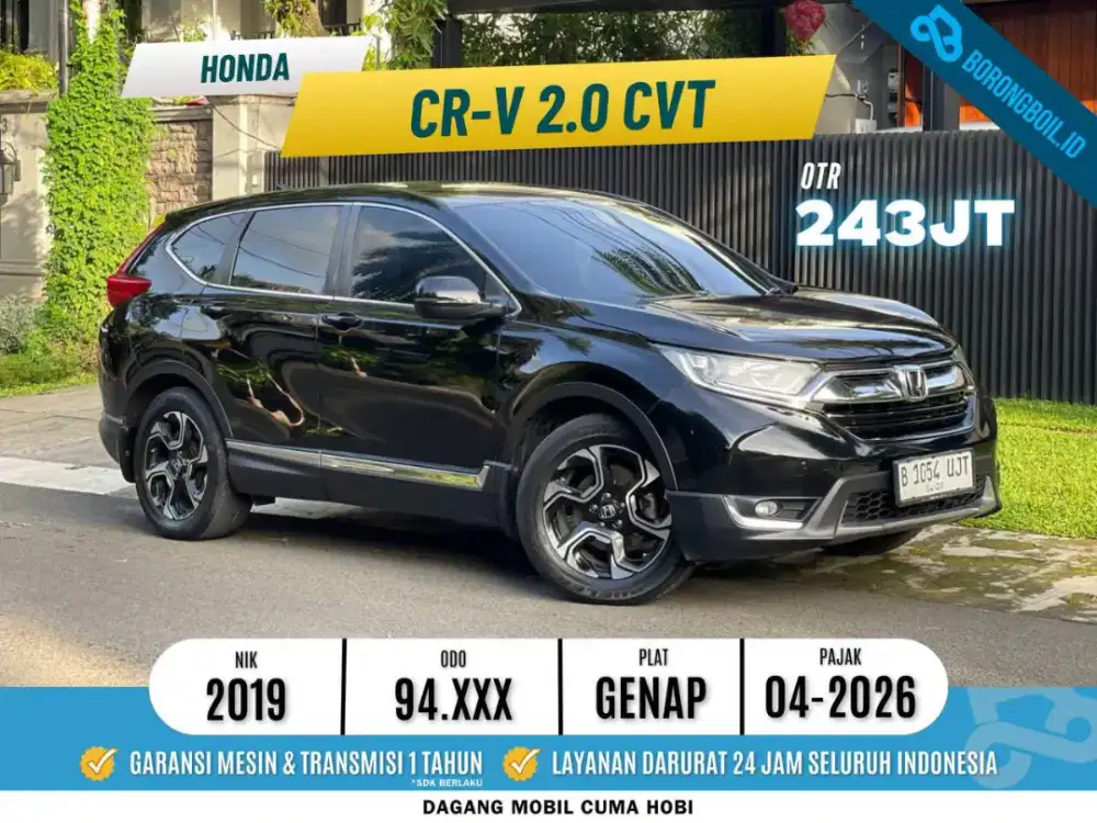 [TERMURAH] Honda CRV 2.0 Cvt 2019