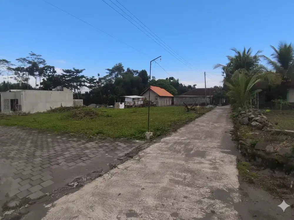 Tanah Luas Ngemplak, Dekat Embung Tiban & Candi Morangan