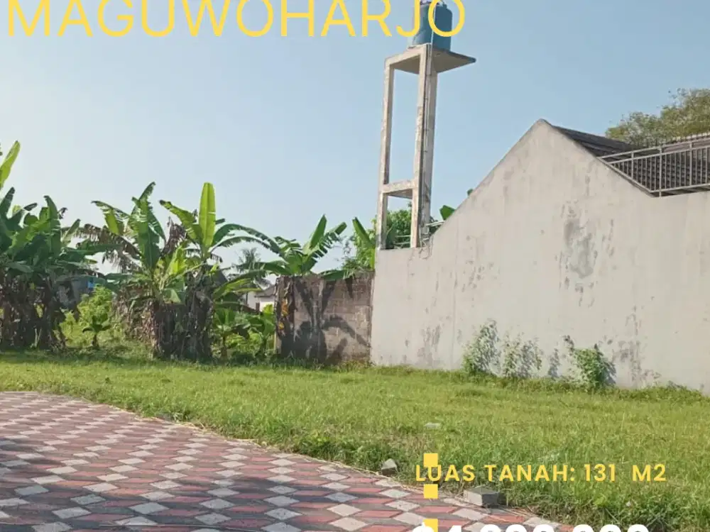 Tanah Maguwoharjo 3 menit dari  UNRIYO kampus 2