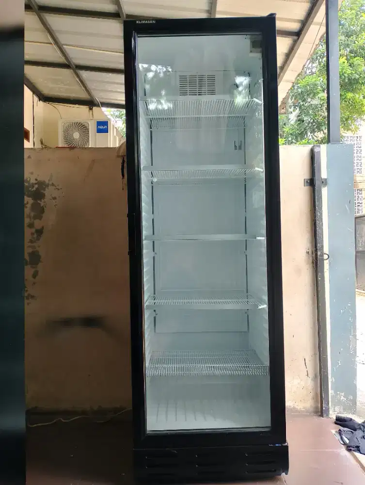 showcase Klimasan 5 rak 372 ltr