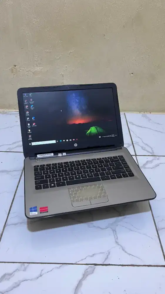 Hp 14 AN017AU Amd A6 Graphics | Mesin Bandel | Siap Pake