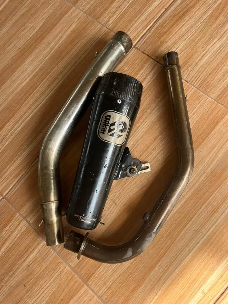 Knalpot racing cbr r15 gsx ninja dll (silincer villan pro 2 original)