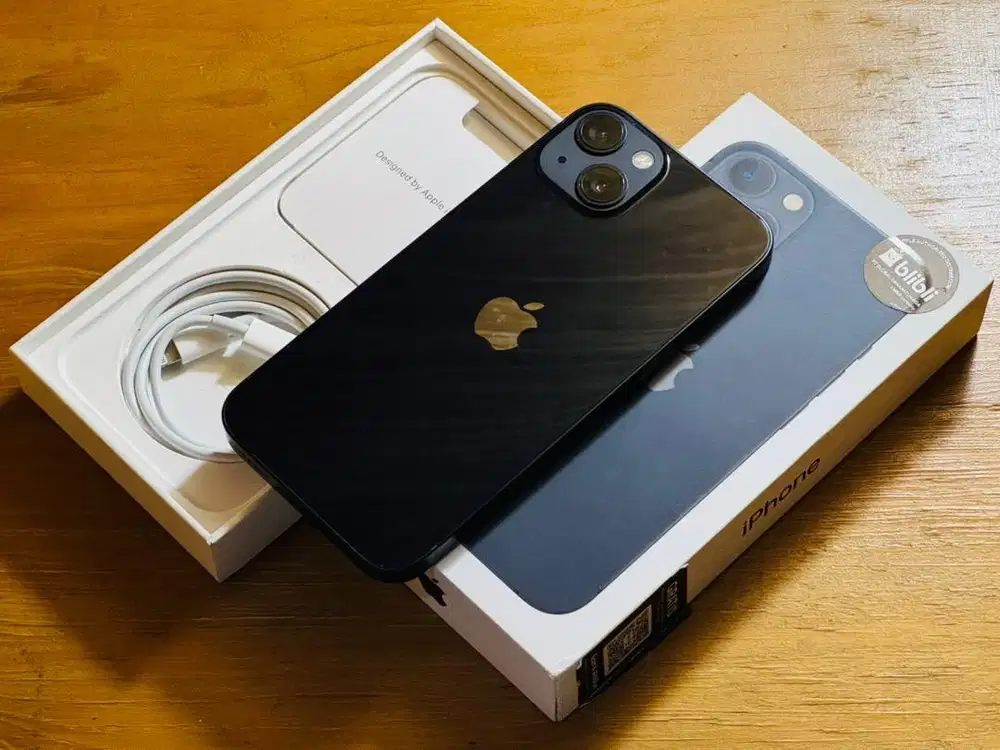 iPhone 13 128GB iBox BH100% Garansi November 2026