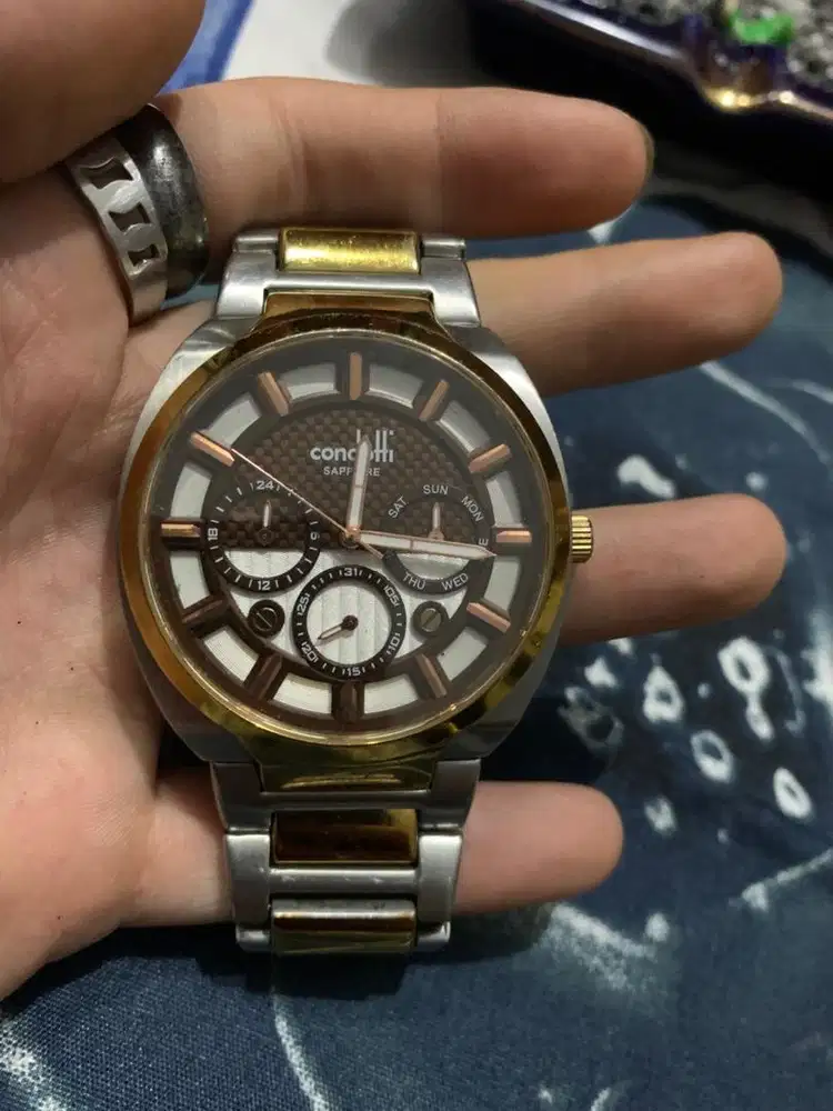 Jual jam tangan condotti sapphire CN7122