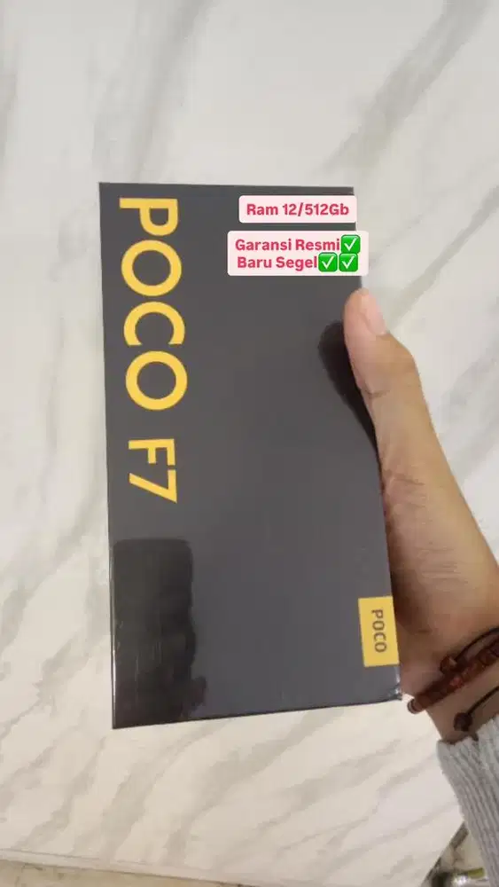 Poco F7 Ram 12/512Gb