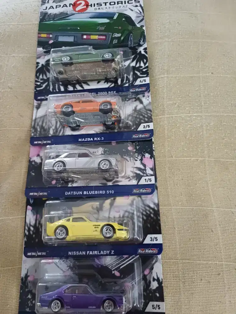 Dijual hot wheel Japan historics borongan paket 8