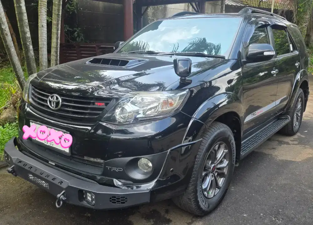 For Sale Toyota Fortuner VNT TRD Automatic Diesel 2015 Akhir