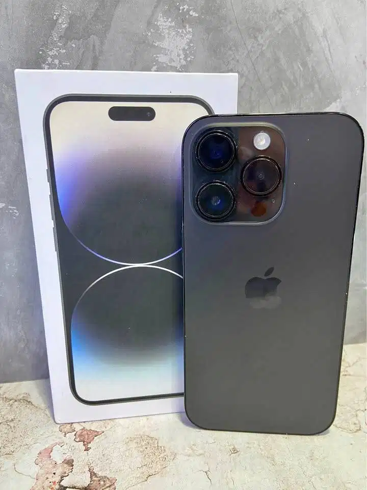 Second IPHONE 14 PRO 128gb Black IBOX Welldutt
