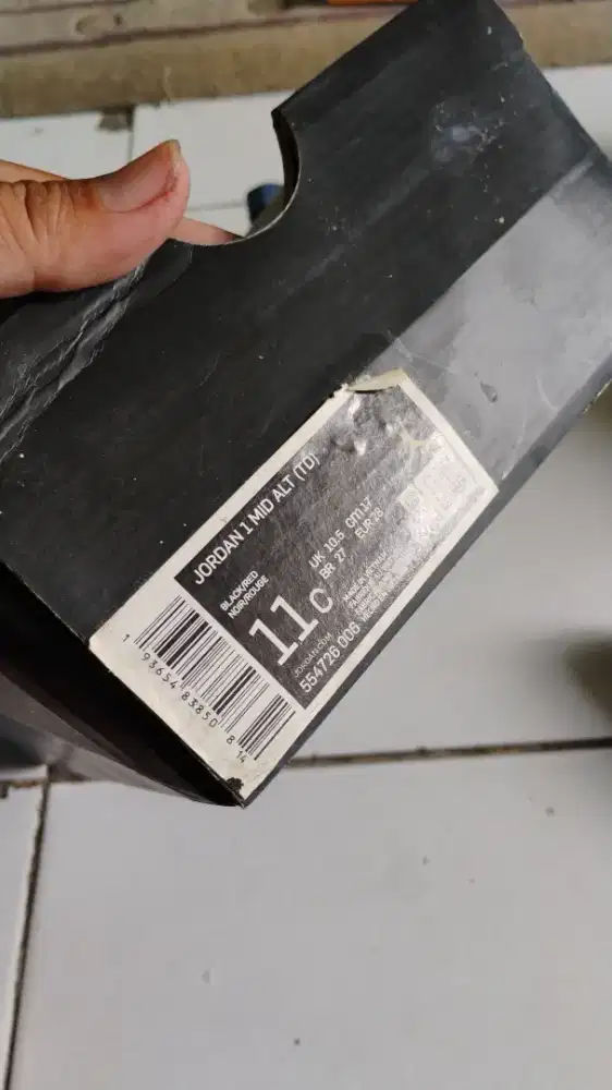 Sepatu Anak Jordan 3-4thn