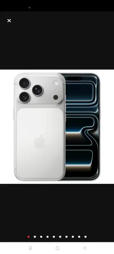 iphone 17 promax silver