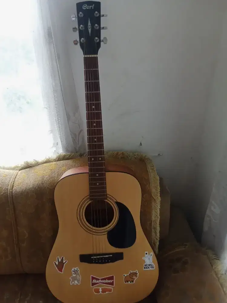 Gitar akustik elektrik Cort original