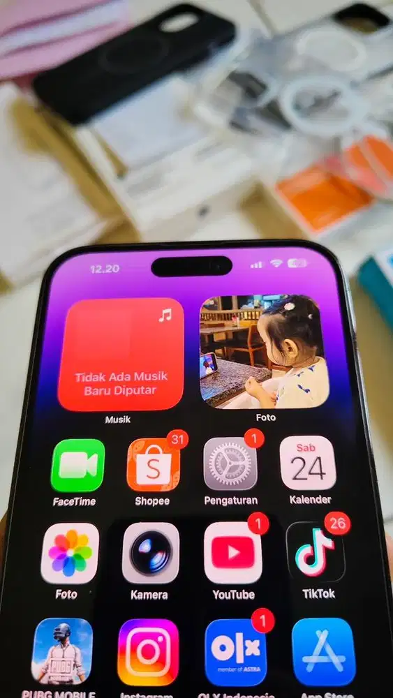 Jual cepat aja iphone 14 promax 256gb ibox