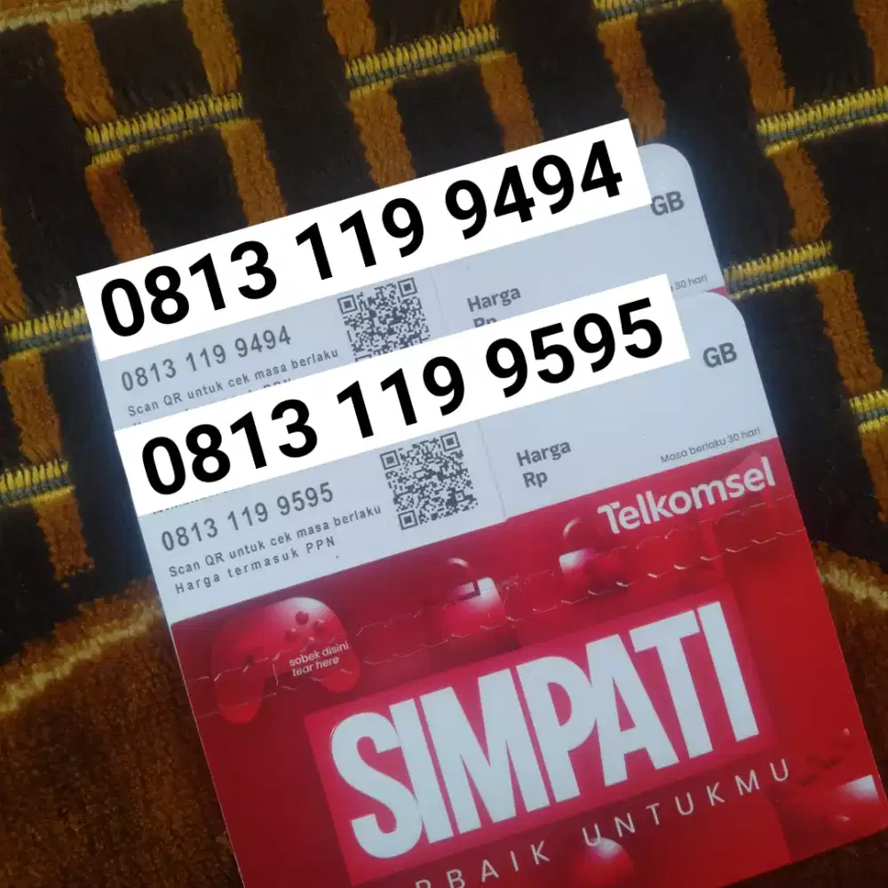 Nomor Cantik Telkomsel Simpati 11 Digit