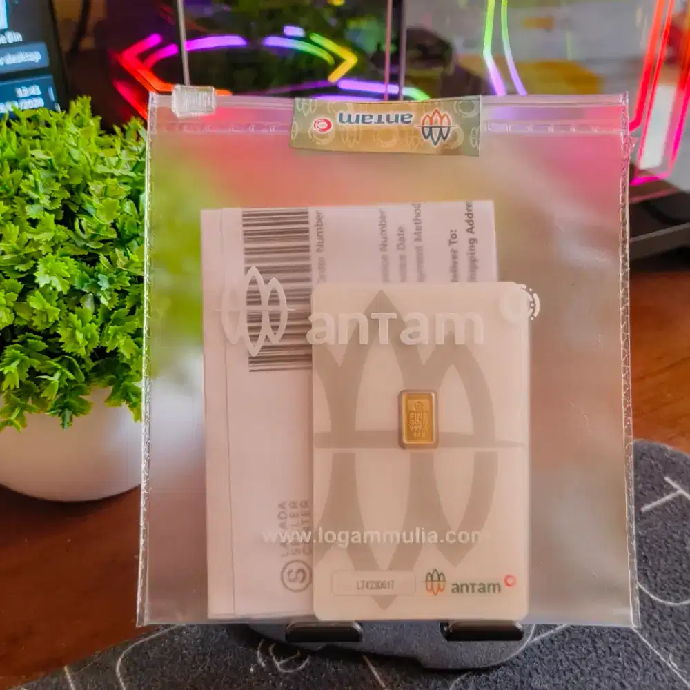 EMAS ANTAM  CERTIEYE 2026 0,5GR ADA INVOICE, BARANG FRESH