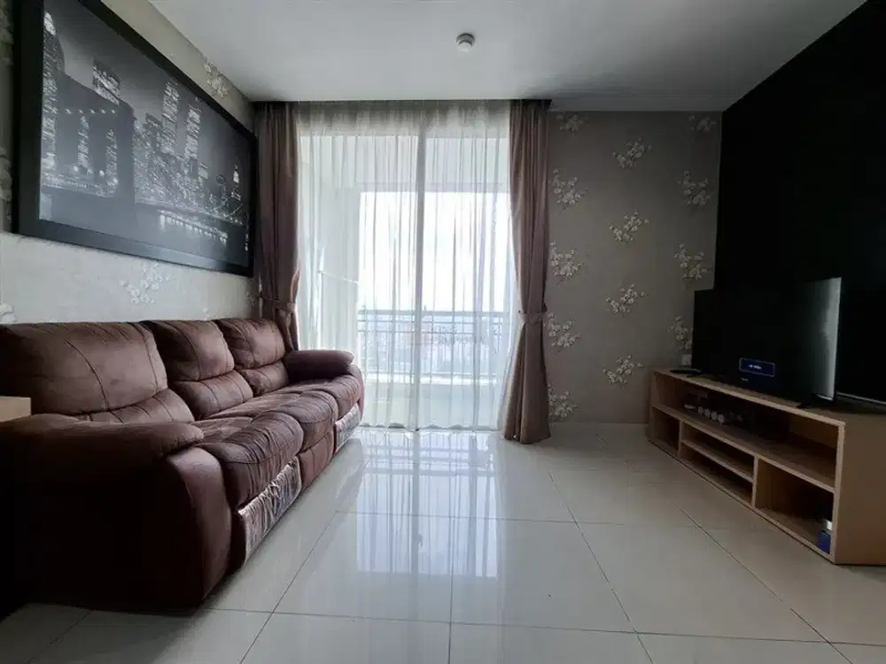 Sewa Condo 1BR Central Park Residences Modern Minimalist Jalan Kaki ke Mall Central Park Tanjung Duren
