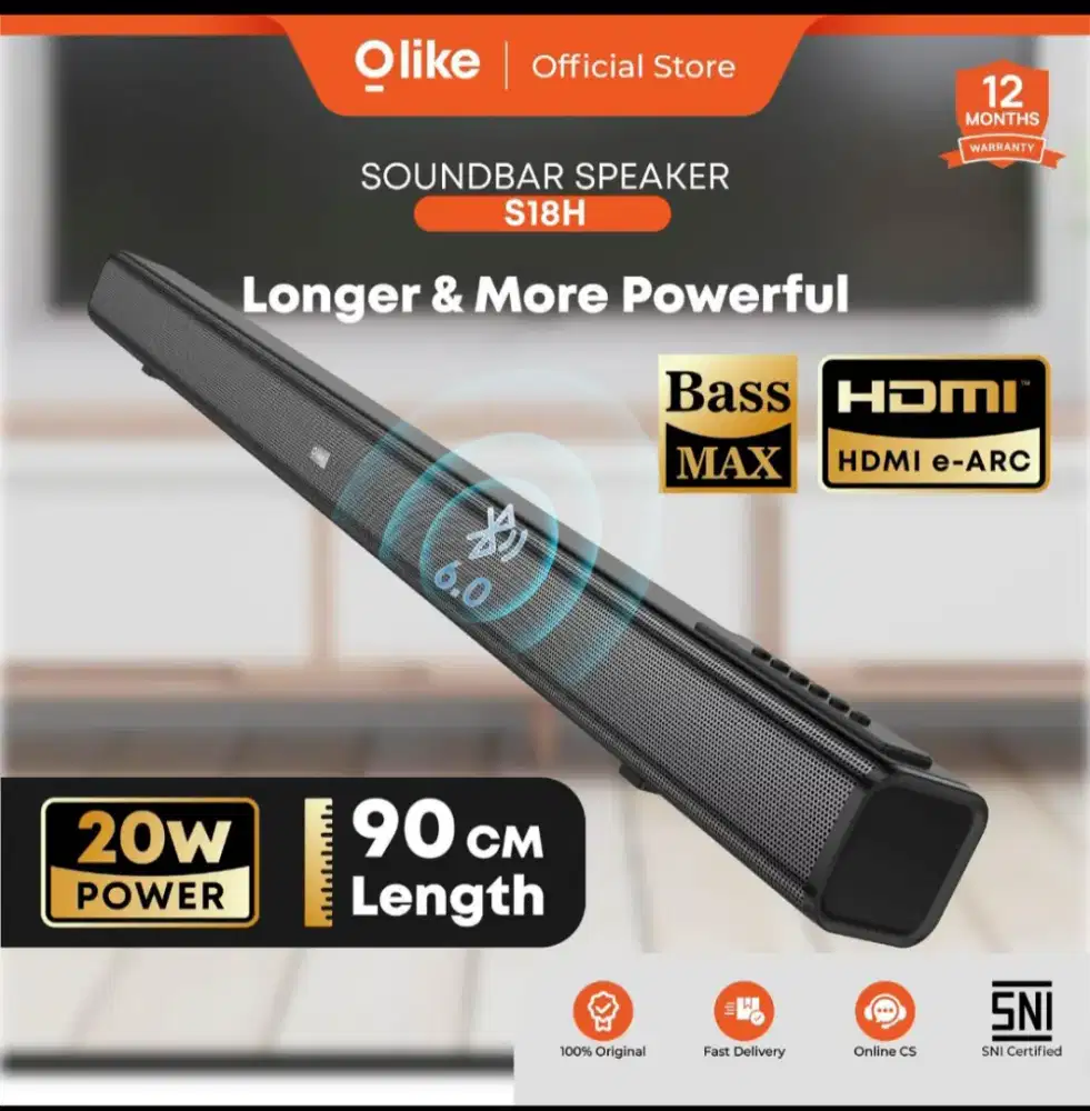 Home teather Sounbar bluetooth OLIKE S18H