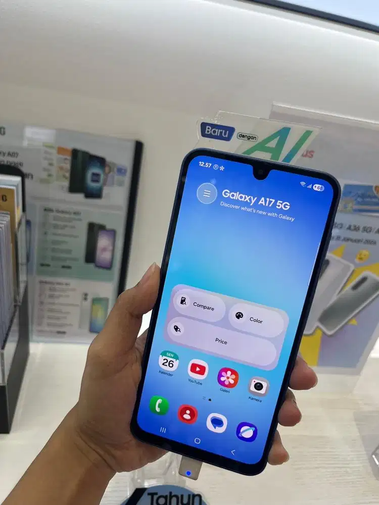 A17 5G Bisa cicilan bunga 0% dan DP 0% free voucher 100k