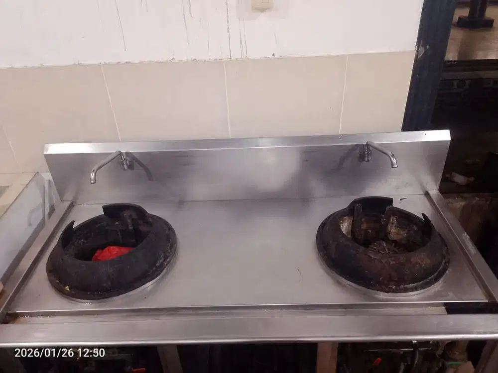 Dijual kompor high pressure 2 tungku