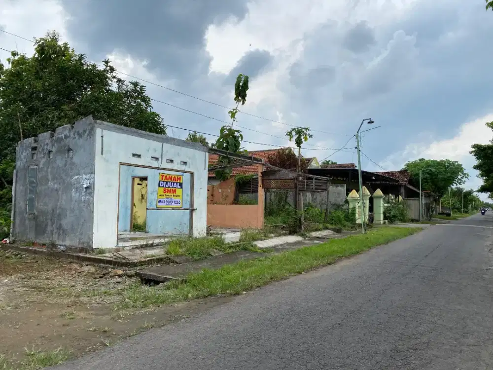 Tanah Dijual Siap Bangun di Jalan Karangrejo, Kapas, Sukomoro, Nganjuk