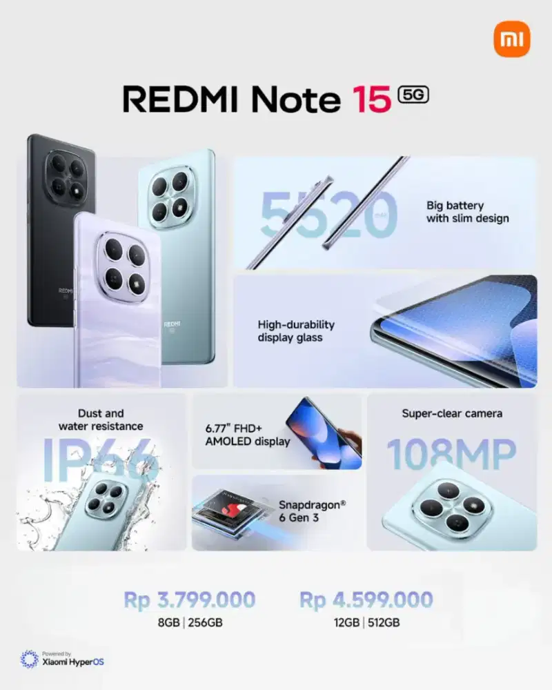 REDMI NOTE 15 5G
