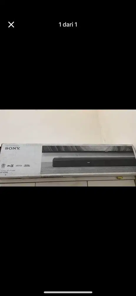 dolby atmos Soundbar sony HT G700