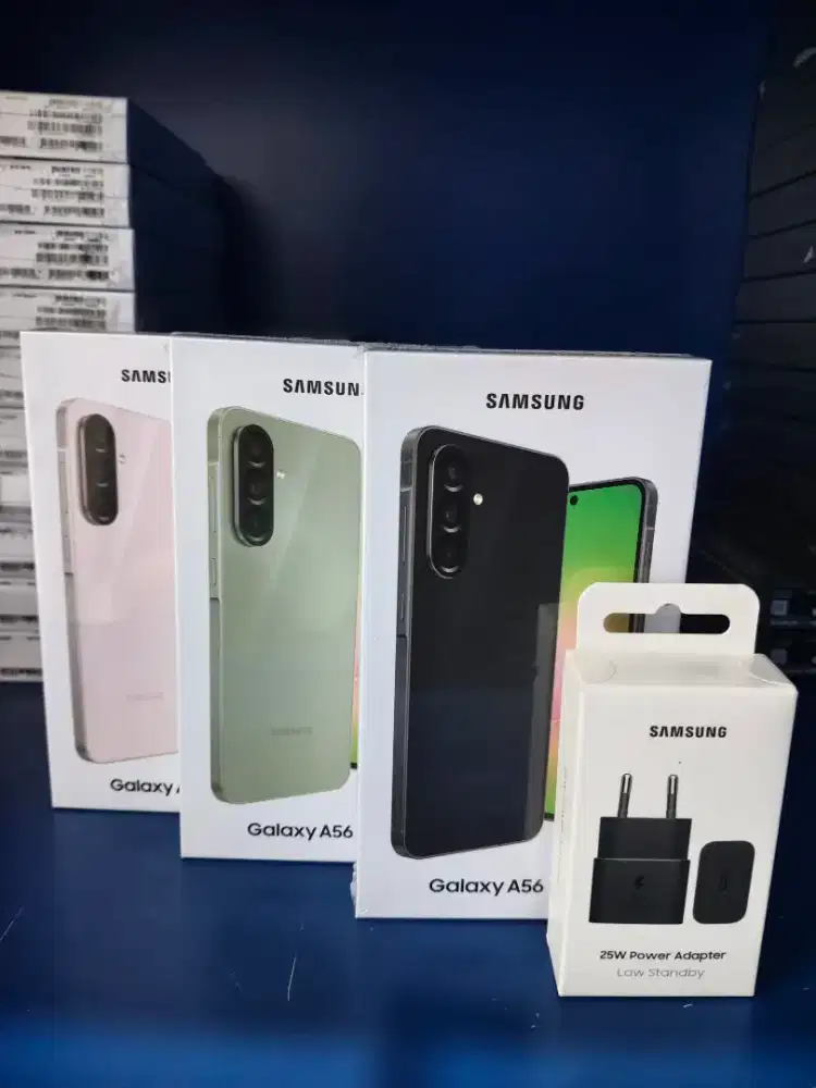 Samsung galaxy A56 8/256 dan 12/256 free adapter 25w