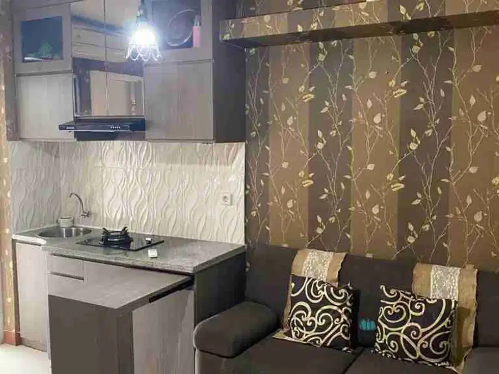 apartemen bassura 2 kamar furnished tower baru