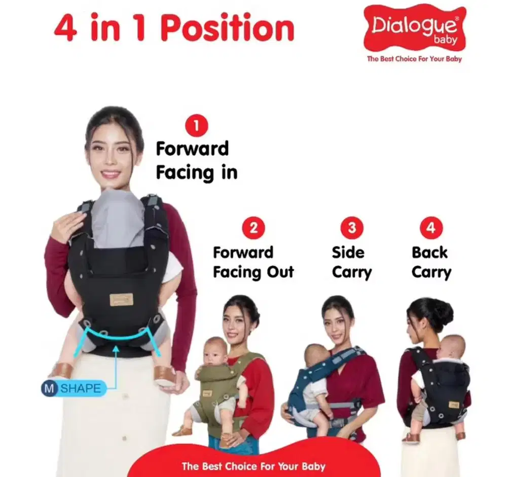 Preloved Gendongan Mshape