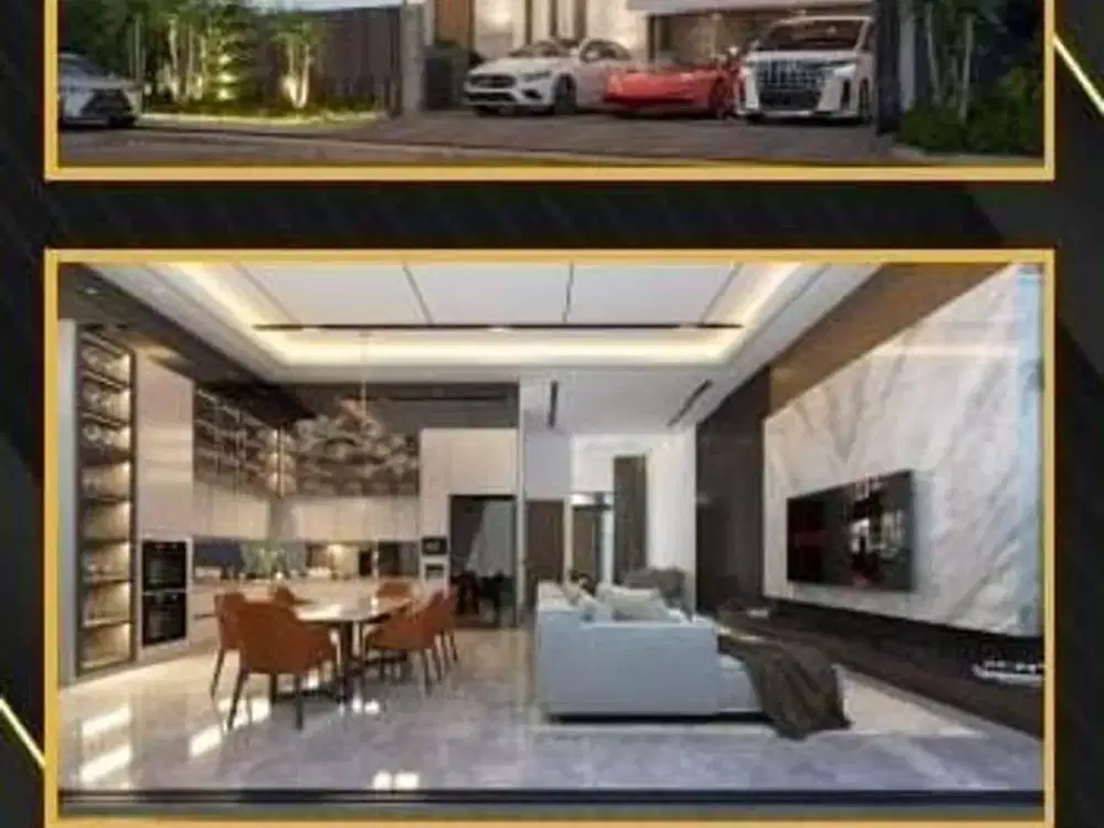 Premium Rumah Minimalis Gress 2.5 Lt Lift Citraland Raya