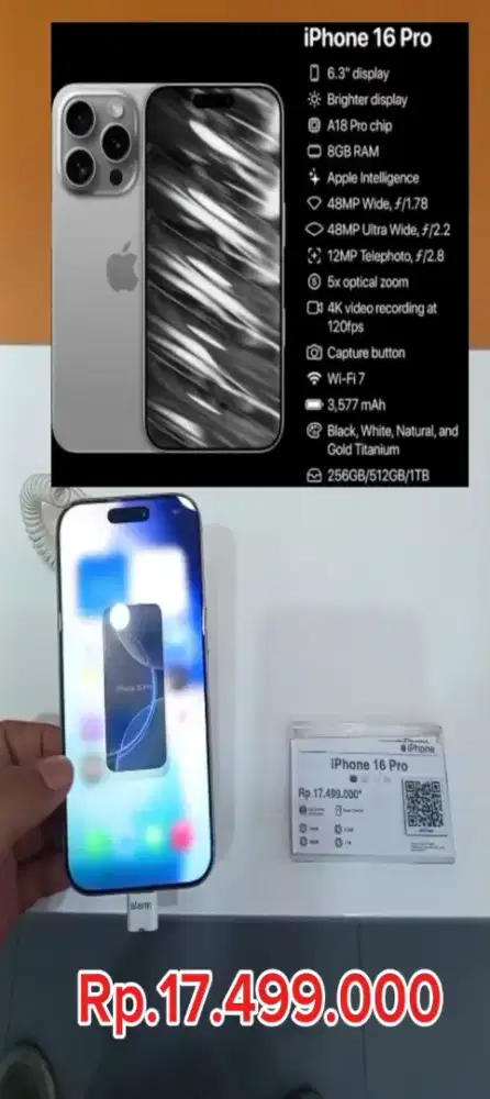 iPhone 16 Pro (bisa dicicil)