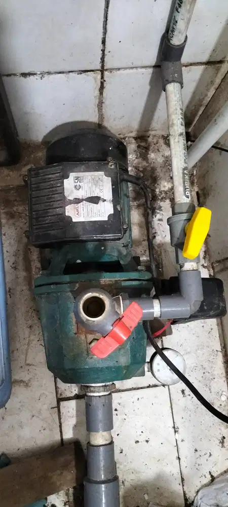 Jetpump 375watt dan Filter Air FRP 1054