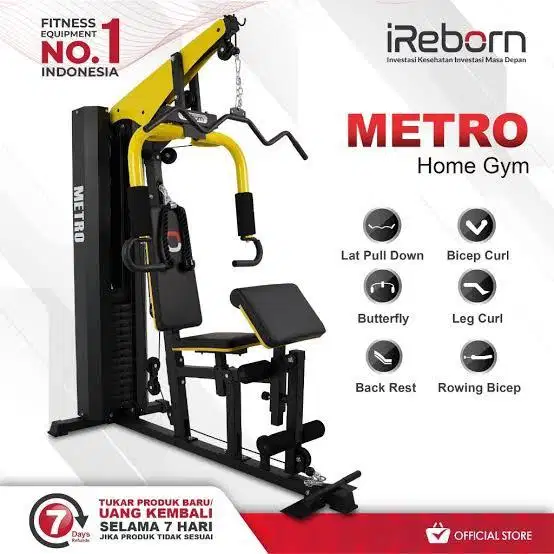 Dijual murah. Home gym iReborn Metro bekas. 2,5jt saja