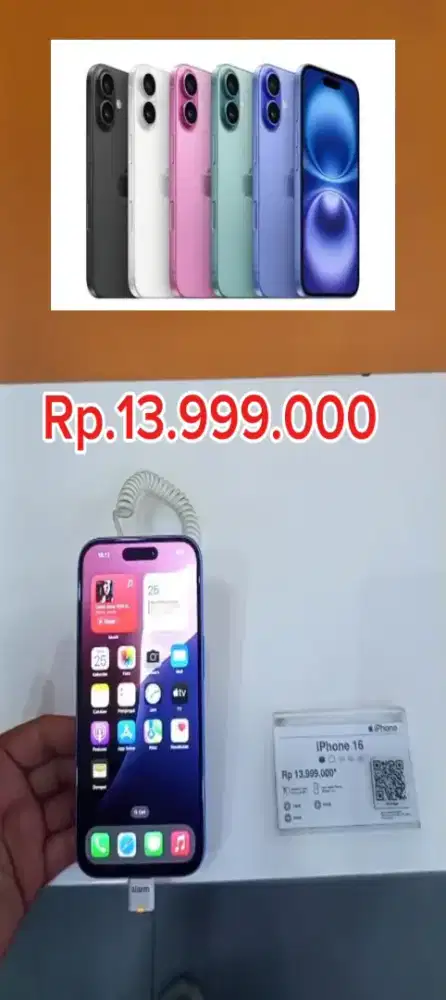 iPhone 16 (PROMO bisa dicicil Tanpa DP)
