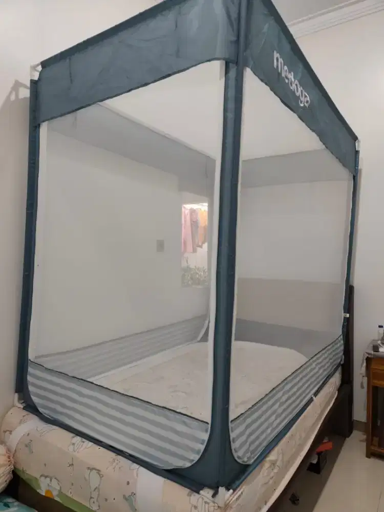 Jaring Tidur Anak - Medoga Grey 120x200
