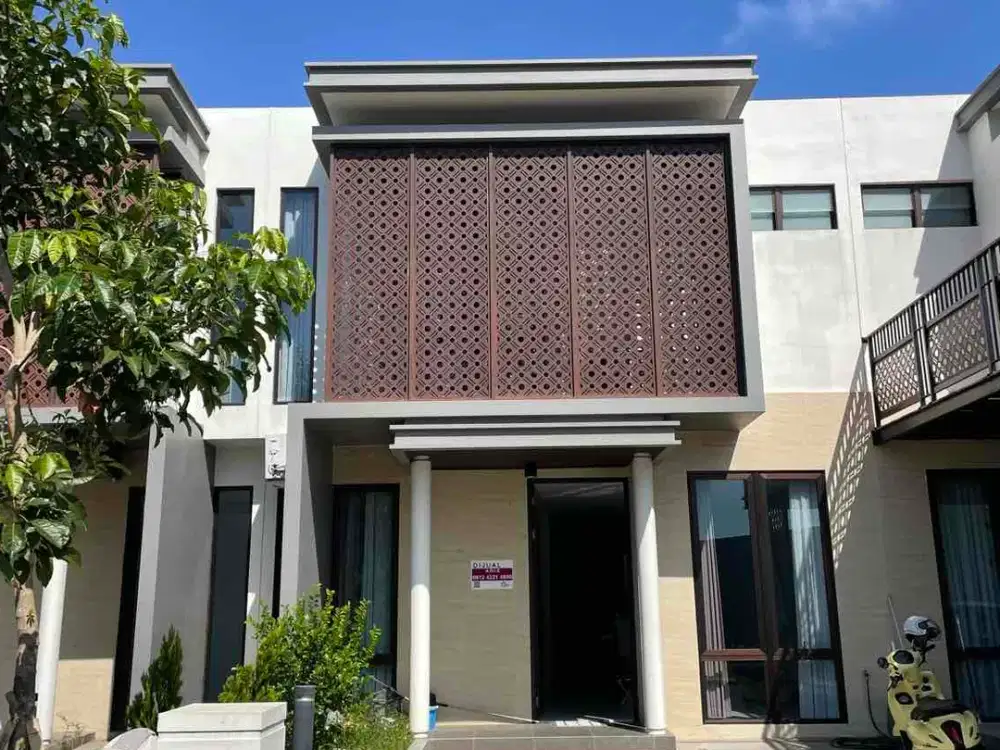dijual cepat rumah mewah semi furnish di citraland city losari makassar siap huni