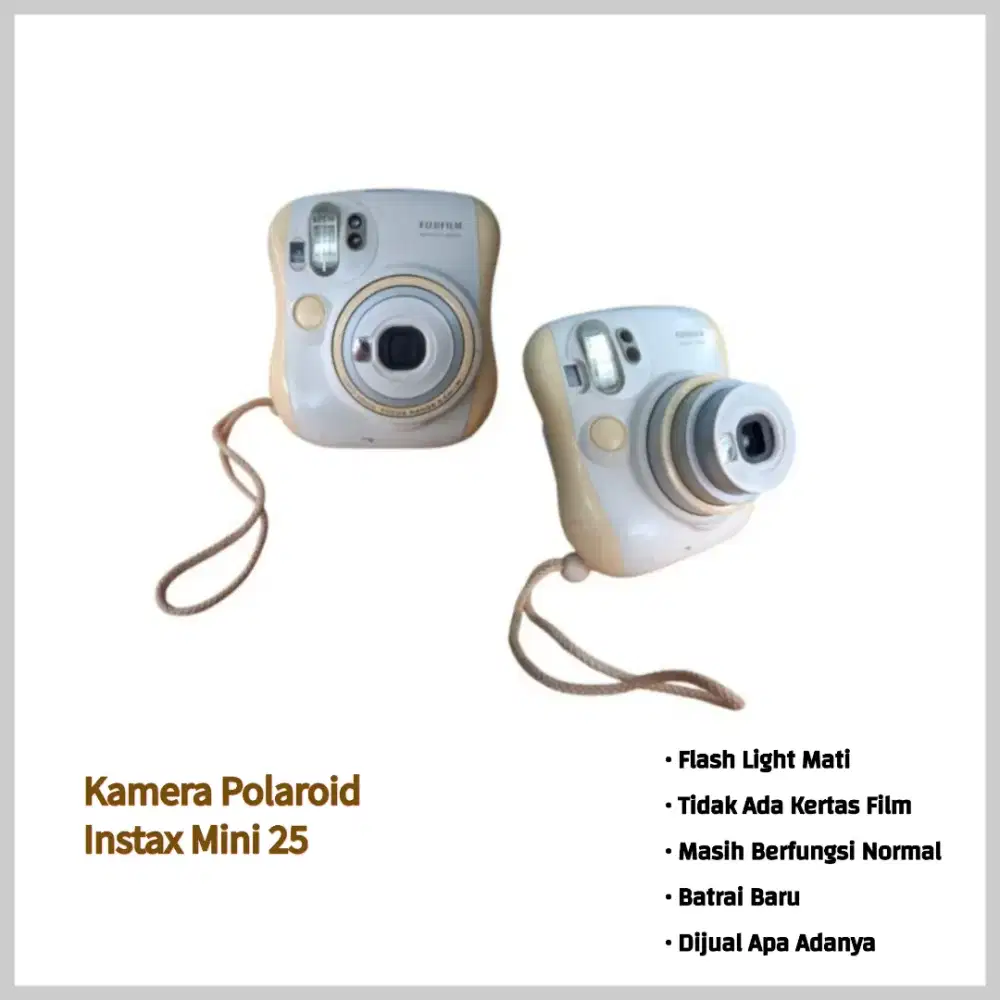 Kamera Polaroid Instan Camera Instax Mini 25
