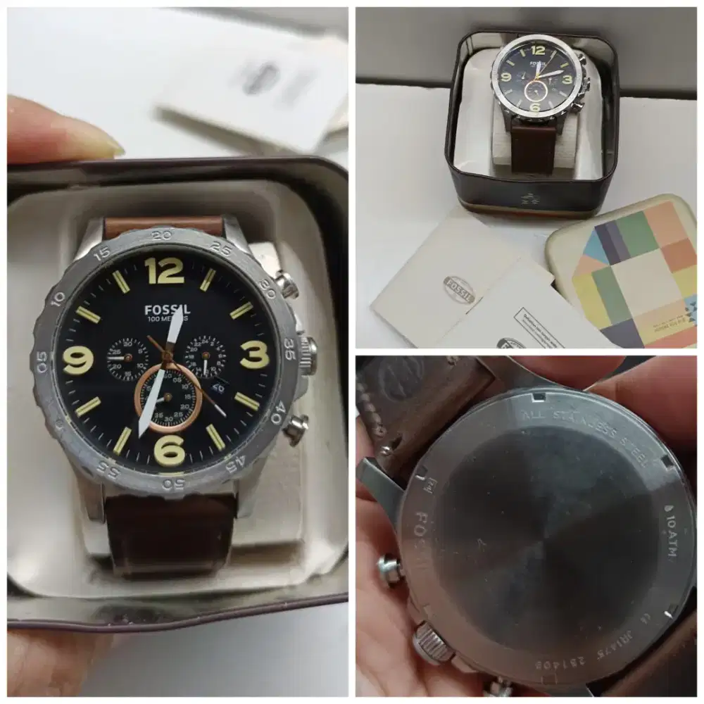 Jam Tangan Pria Fossil JR1475 Ori Second Murah